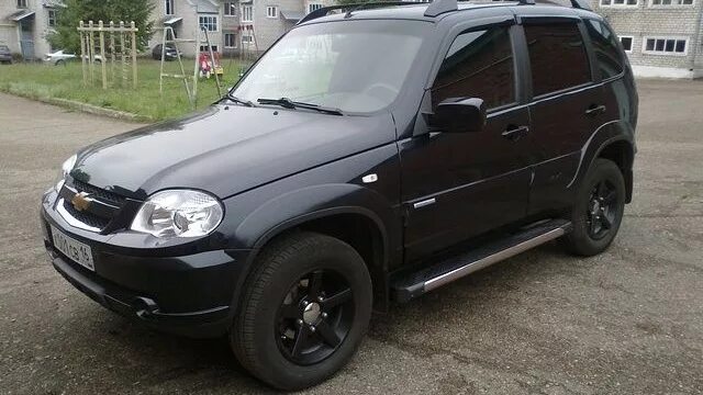Нива шевроле черная фото Chevrolet Niva 1.7 бензиновый 2010 Млечный путь, GLC на DRIVE2