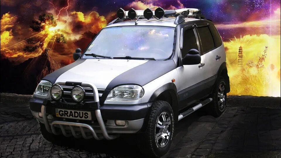 Нива шевроле фото Chevrolet Niva 1.7 бензиновый 2004 Safety Car на DRIVE2