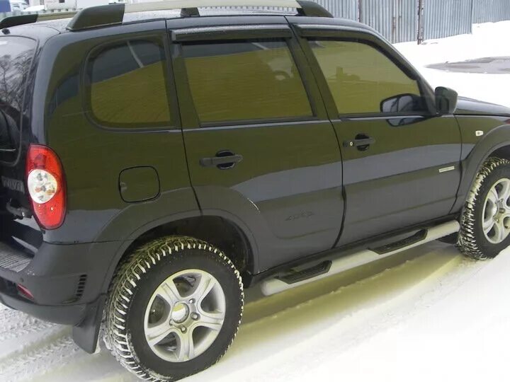 Нива шевроле люкс фото Купить б/у Chevrolet Niva I Рестайлинг 1.7 MT (80 л.с.) 4WD бензин механика в Та