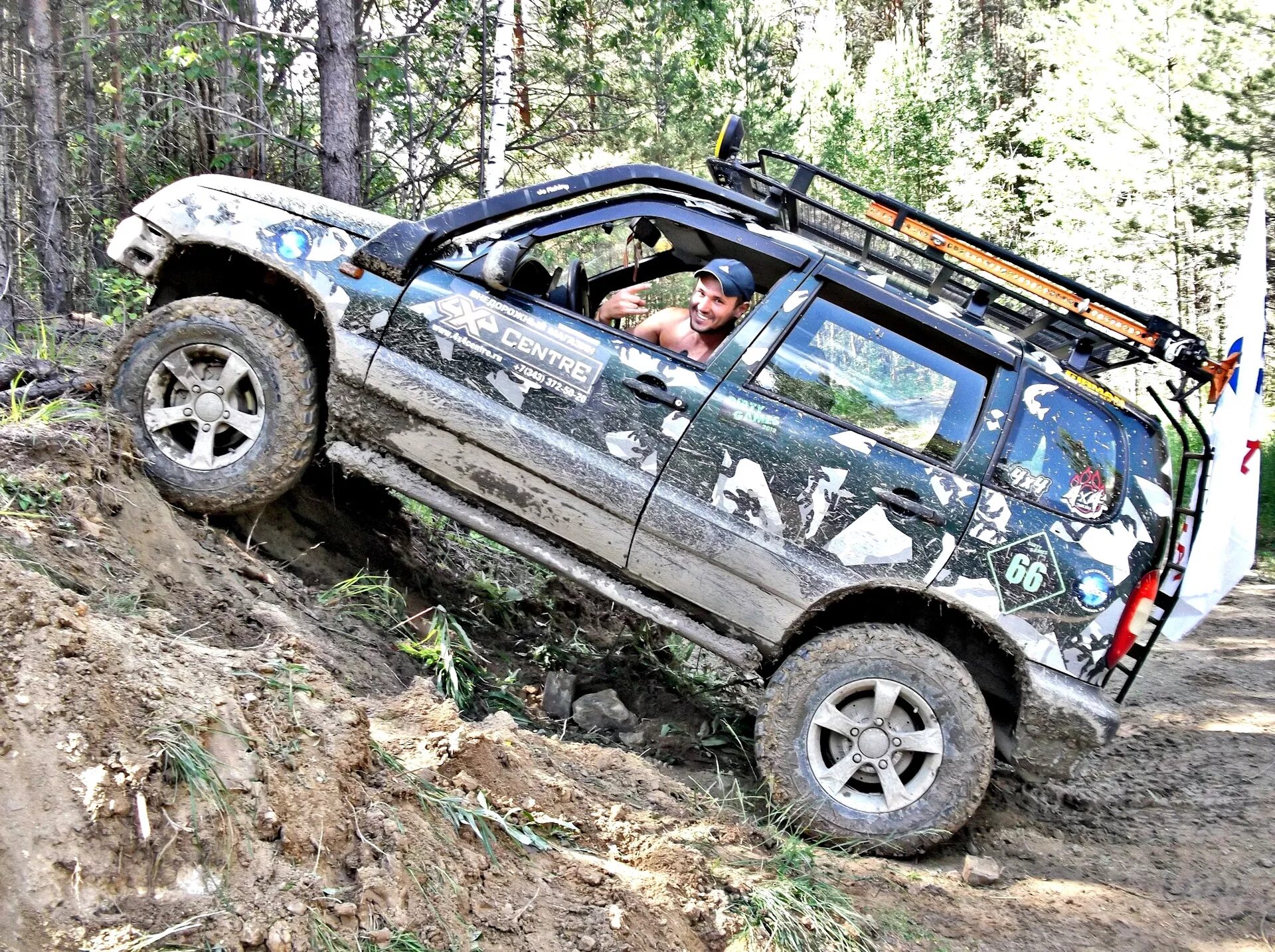 Нива шевроле офф роуд тюнинг II чемпионат по off road играм Dirty ganes 2018 Марсианские хроники - Chevrolet 