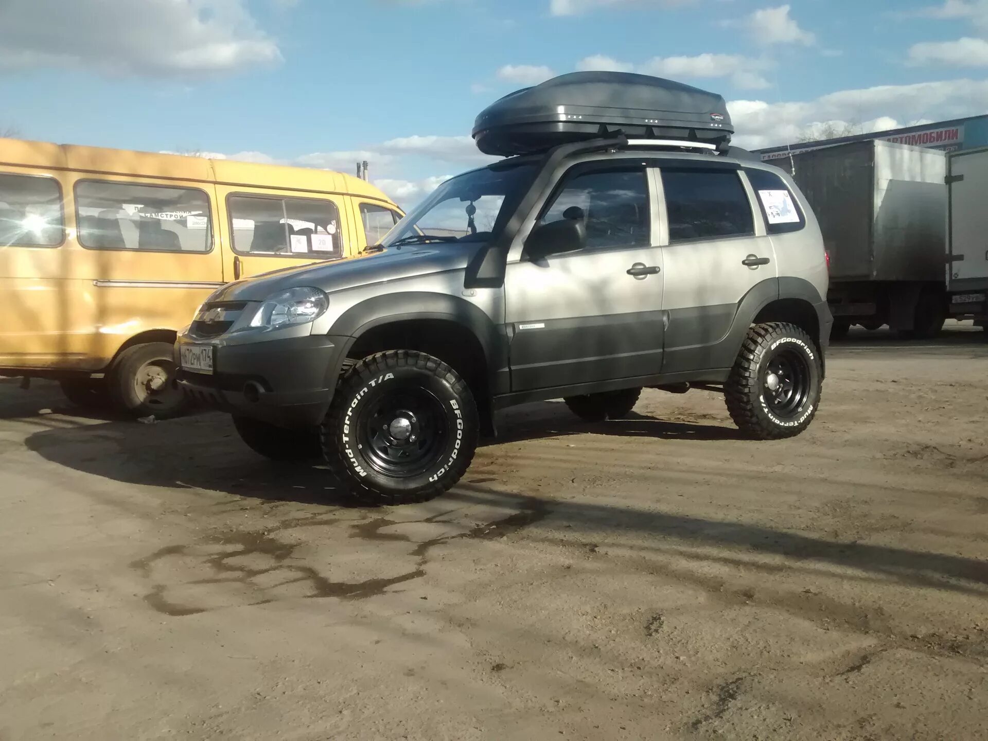 Нива шевроле офф роуд тюнинг Доработал авто. - Chevrolet Niva, 1,7 л, 2012 года наблюдение DRIVE2