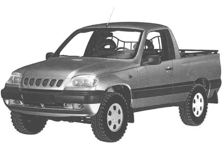 Нива шевроле пикап фото Не вошедшая в серию нива шевролет - Chevrolet Niva, 1,7 л, 2006 года другое DRIV