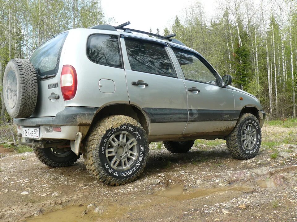 Нива шевроле резина фото 30/9.5/15 Maxxis Bighorn 764 MT или непростой выбор. - Chevrolet Niva, 1,9 л, 20