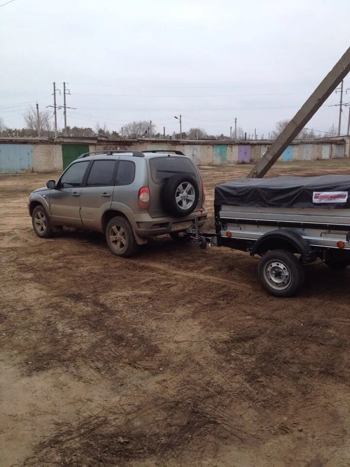 Нива шевроле с прицепом фото Прицеп - Chevrolet Niva, 1,7 л, 2015 года тюнинг DRIVE2