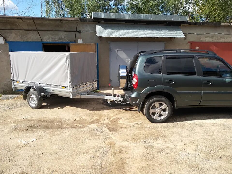 Нива шевроле с прицепом фото Теперь с прицепом - Chevrolet Niva, 1,7 л, 2016 года аксессуары DRIVE2