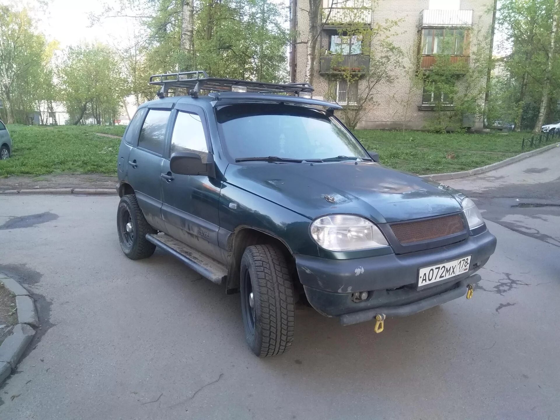 Нива шевроле старого образца фото Последний пост. - Chevrolet Niva, 1,7 л, 2003 года фотография DRIVE2