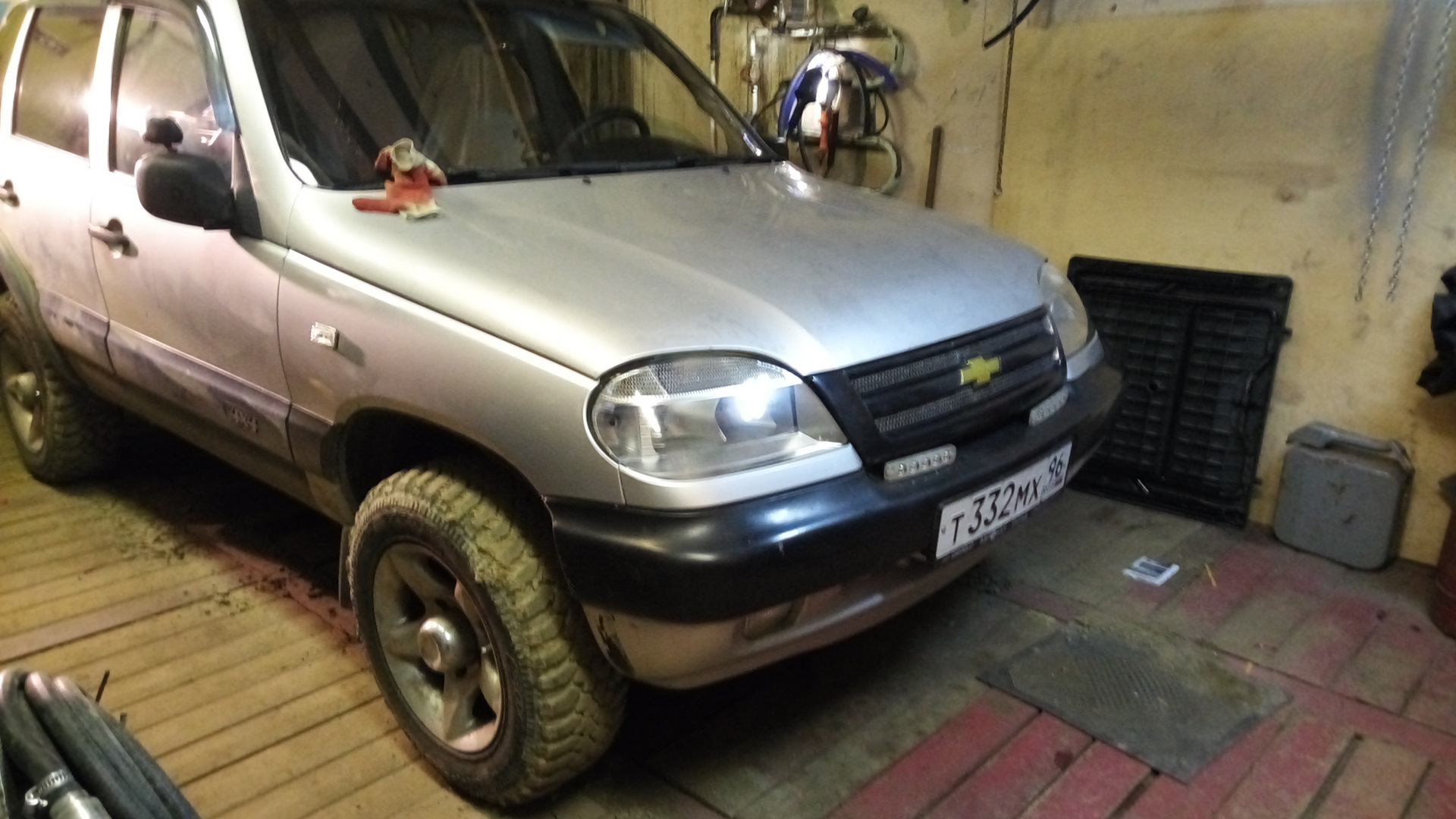 Нива шевроле старого образца фото Локера на шниву - Chevrolet Niva, 1,7 л, 2003 года кузовной ремонт DRIVE2