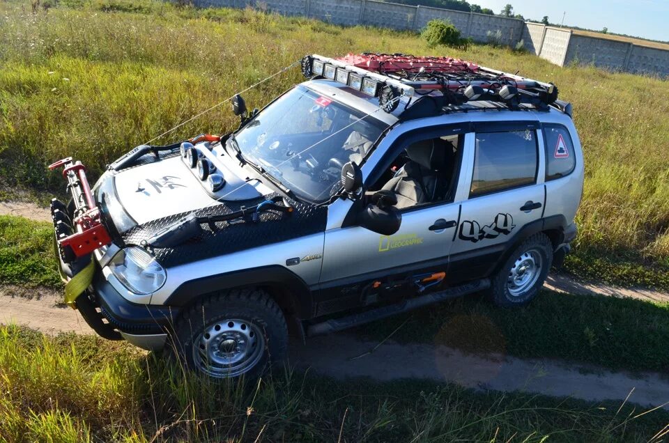 Нива шевроле тюнинг для путешествий А вот и моё чудо! - Chevrolet Niva, 2006 года тюнинг DRIVE2