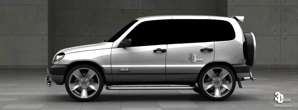 Нива шевроле тюнинг кузова фото 3D-тюнинг - Chevrolet Niva, 1,7 л, 2004 года тюнинг DRIVE2