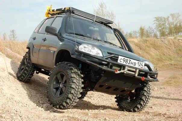Нива шевроле тюнинг оффроуд Niva but the truth is not domestic Chevrolet has always been able to make great 