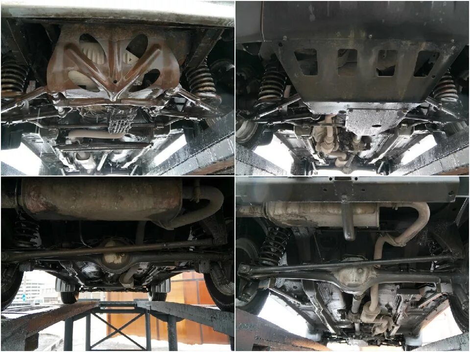 Нива шевроле вид снизу фото Сравнение обычной Шнивы и FAM-1 - Сообщество "Chevrolet Niva" на DRIVE2