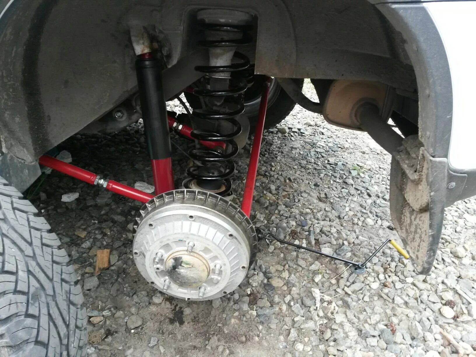 Нива шевроле задняя подвеска фото Лифтинг задней подвески chevrolet niva - Chevrolet Niva, 1,7 л, 2012 года тюнинг