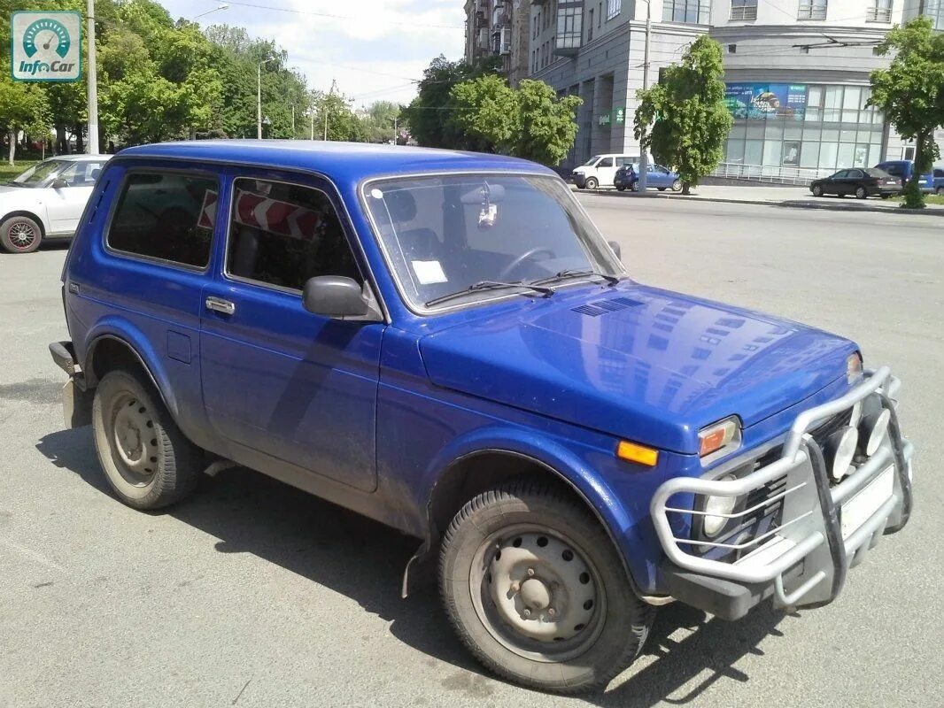 Нива синего цвета фото ВАЗ 2121 Niva 2004