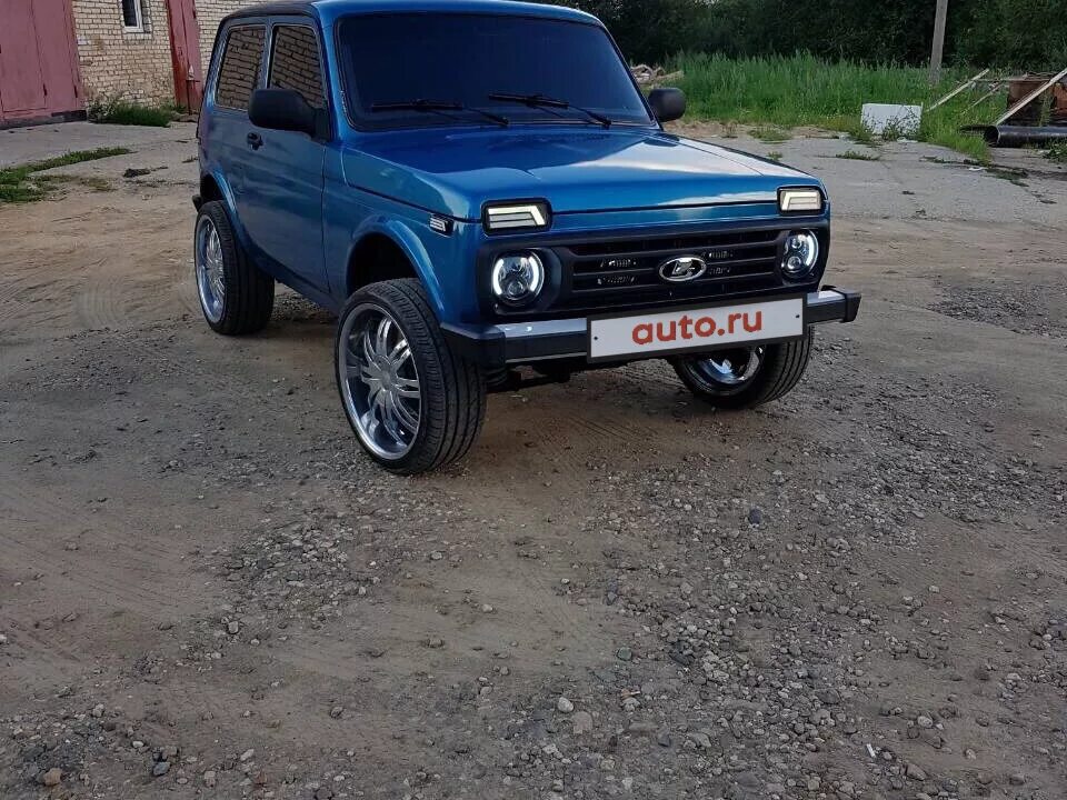Нива синий металлик фото Купить б/у Lada (ВАЗ) 2121 (4x4) I 1.6 MT (75 л.с.) 4WD бензин механика в Алекса