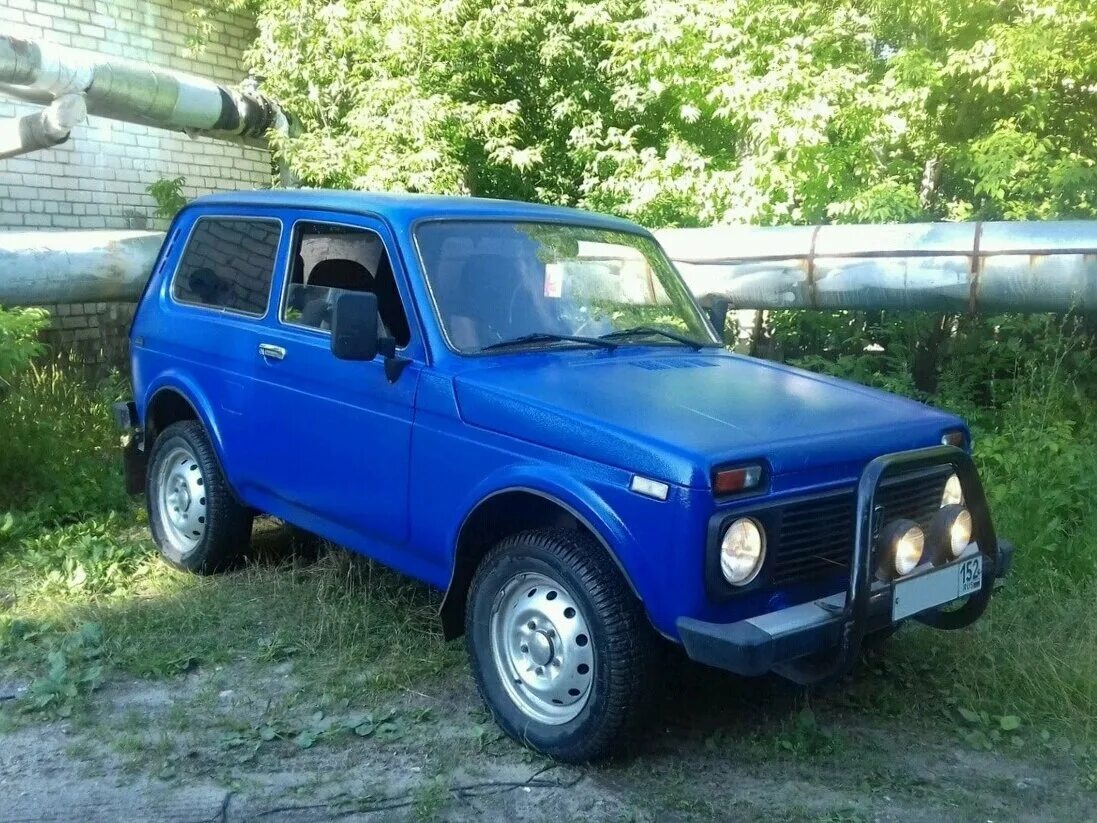 Нива синий металлик фото Купить б/у Lada (ВАЗ) 2121 (4x4) I Рестайлинг 1.7 MT (79 л.с.) 4WD бензин механи