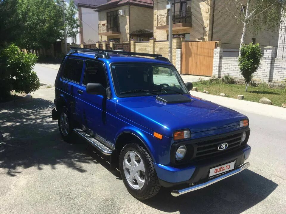 Нива синий металлик фото Купить б/у Lada (ВАЗ) 2121 (4x4) I Рестайлинг Urban 1.7 MT (83 л.с.) 4WD бензин 