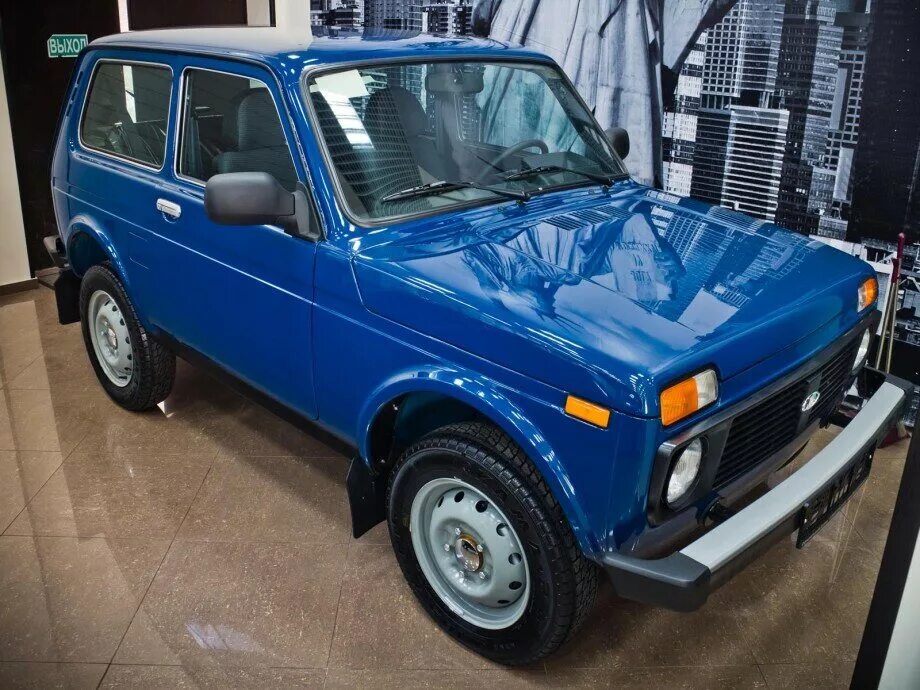 Нива синий металлик фото Купить новый Lada (ВАЗ) 2121 (4x4) I Рестайлинг 1.7 MT (79 л.с.) 4WD бензин меха