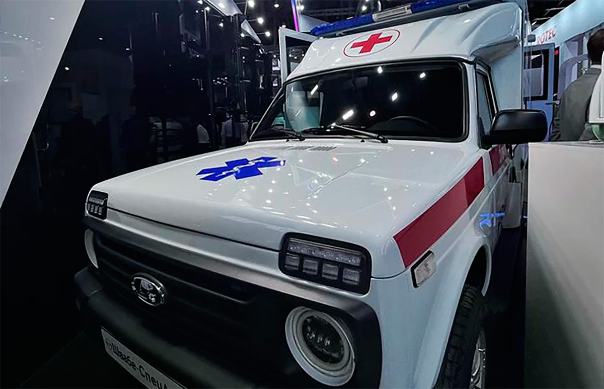 Нива скорая помощь фото Внедорожник Lada Niva превратили в автомобиль "скорой помощи" :: Autonews