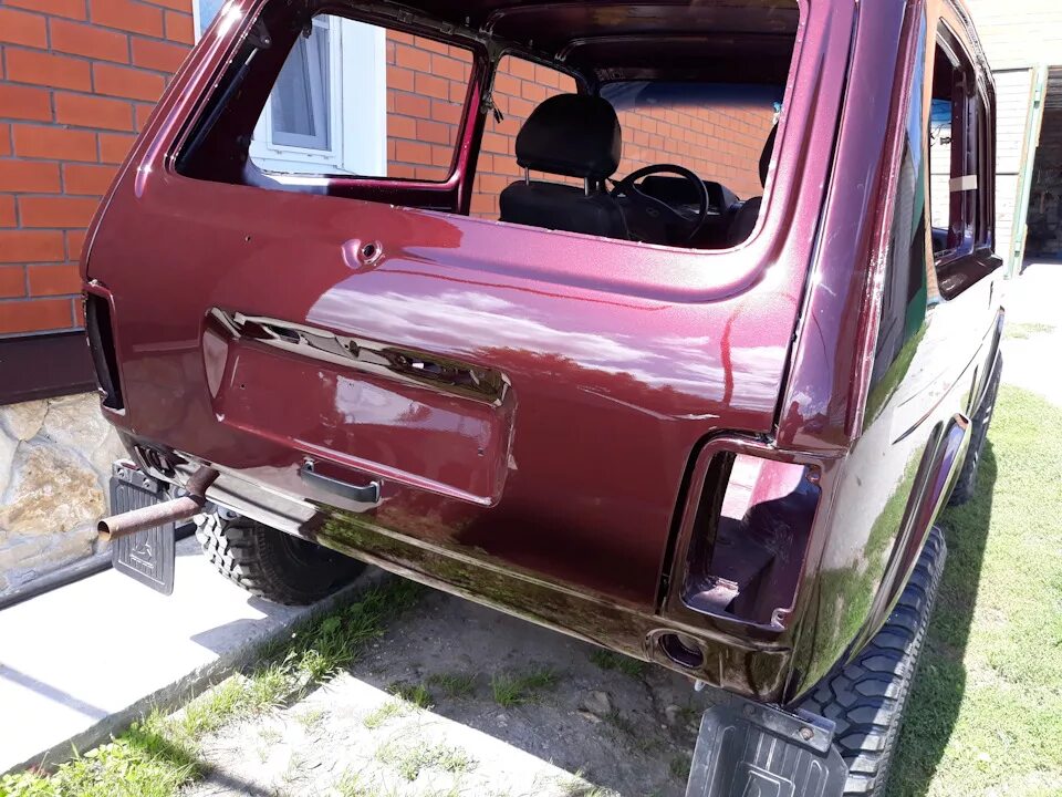 Нива слив фото Фото Нивы на сегодняшний день - Lada 4x4 3D, 2 л, 2002 года кузовной ремонт DRIV