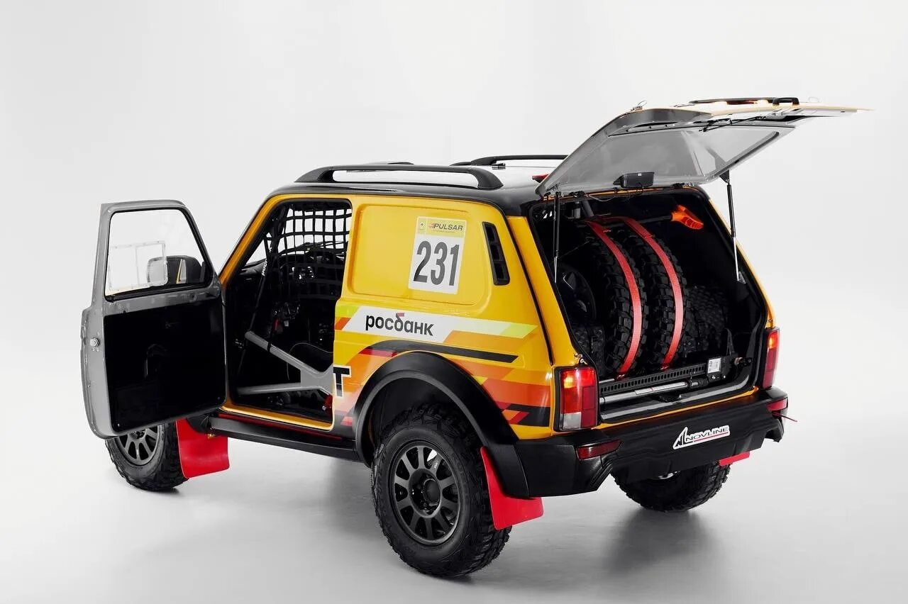 Нива спорт фото цена АвтоВАЗ представил "бешеную Ниву" - Lada Niva Sport T2 для ралли-рейдов