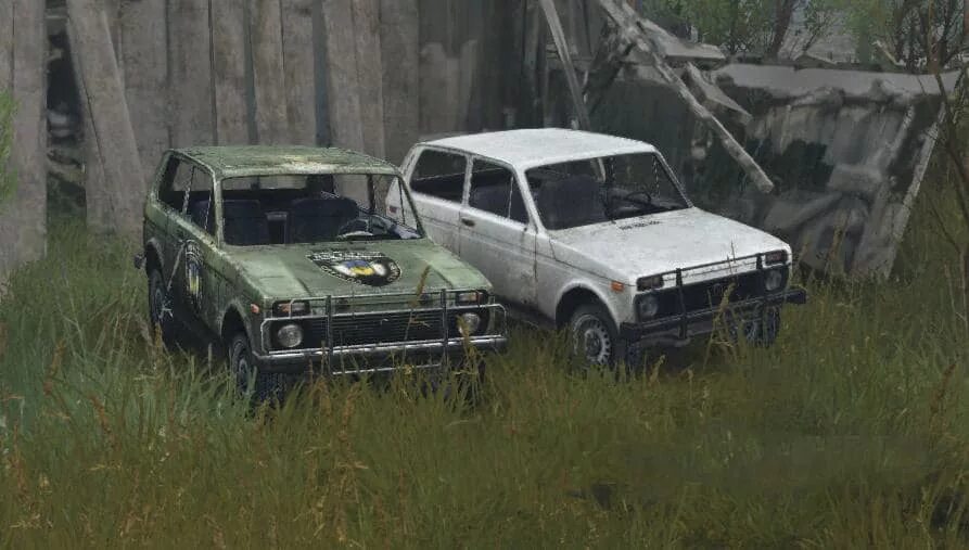 Нива сталкер фото VAZ-2121 "S.T.A.L.K.E.R" Mod v1.1 Mod - Snowrunner / Mudrunner Mod
