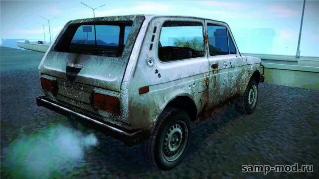 Нива сталкер фото Лада НИВА из STALKER SOC - Автомобили - Транспорт - Моды для SAMP - Samp Mod - М