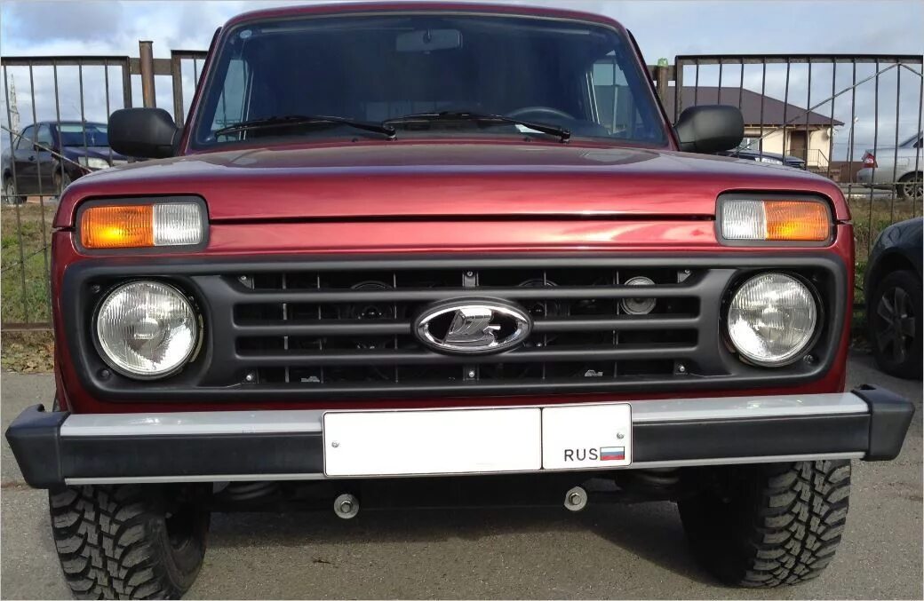 Нива старого образца тюнинг Решетка радиатора "Lada 4*4" образца с 2016 г.