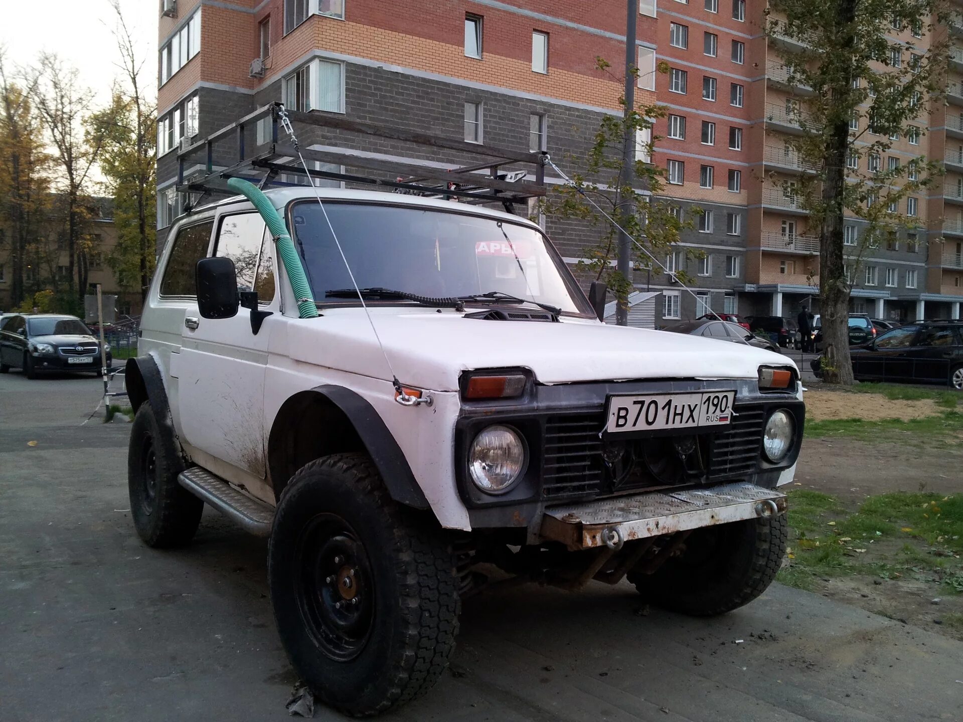 Нива своими руками фото Задний бампер и багажник - Lada 4x4 3D, 1,7 л, 1996 года тюнинг DRIVE2