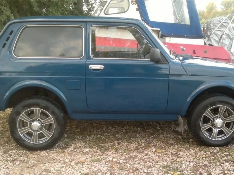Нива цвет балтика фото 2011 г. в. , цвет "Балтика", сигнализация - ВАЗ 2121 4x4 82л.с. 2011 года выпуск