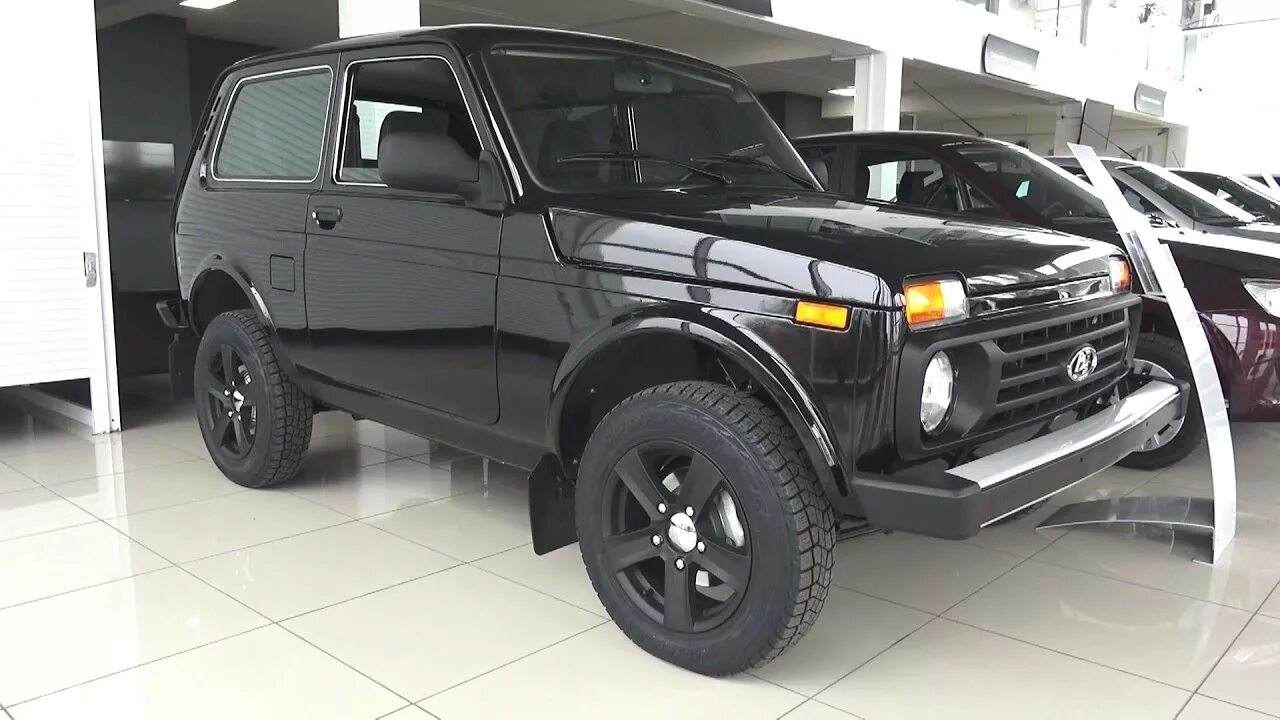 Нива цвет черный фото 2017 LADA 4X4 Black Edition. Обзор (интерьер, экстерьер, двигатель). - YouTube