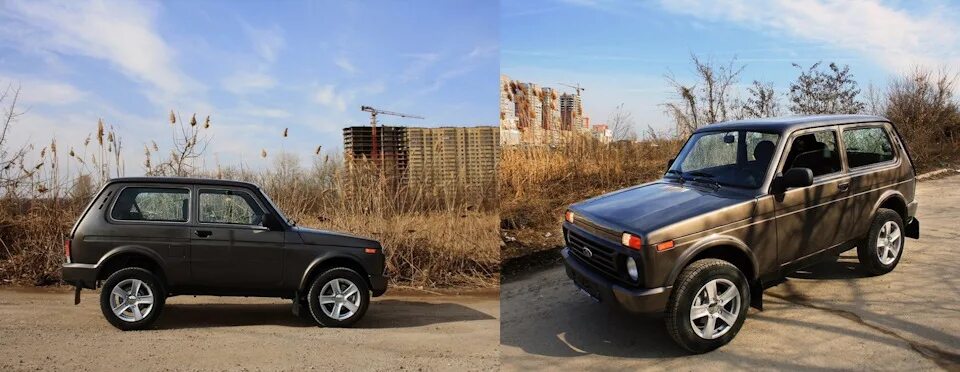 Нива цвет кориандр фото выбор цвета - Lada 4x4 3D, 1,7 л, 2008 года стайлинг DRIVE2