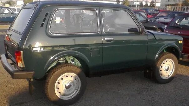 Нива цвет мурена фото Lada 4x4 3D 1.6 бензиновый 1998 Мурена на DRIVE2