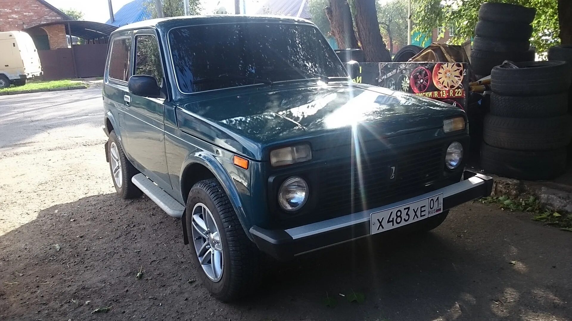 Нива цвет мурена фото Lada 4x4 3D 1.6 бензиновый 2000 мурена на DRIVE2