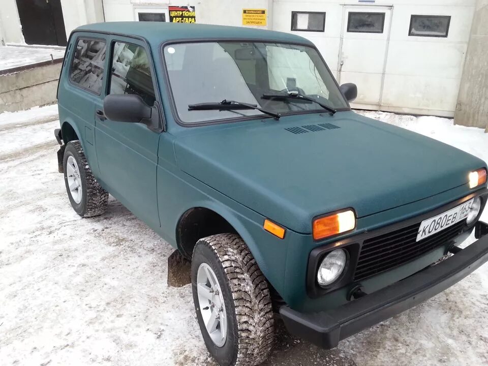 Нива цвет мурена фото Покраска RAPTOR № 10. Нива - DRIVE2