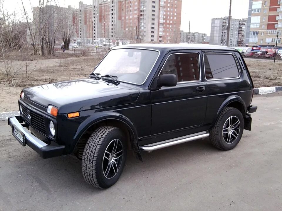 Нива цвет несси 2 фото Переобулся к лету - Lada 4x4 3D, 1,7 л, 2012 года шины DRIVE2