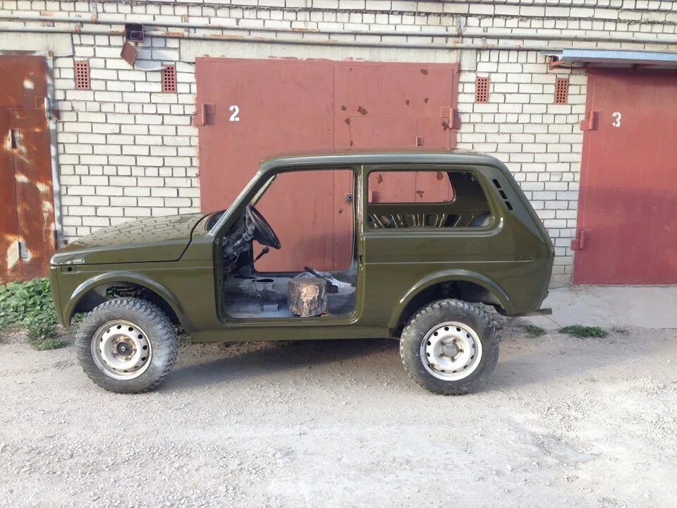 Нива цвета хаки фото покраска. - Lada 4x4 3D, 1,6 л, 1994 года своими руками DRIVE2