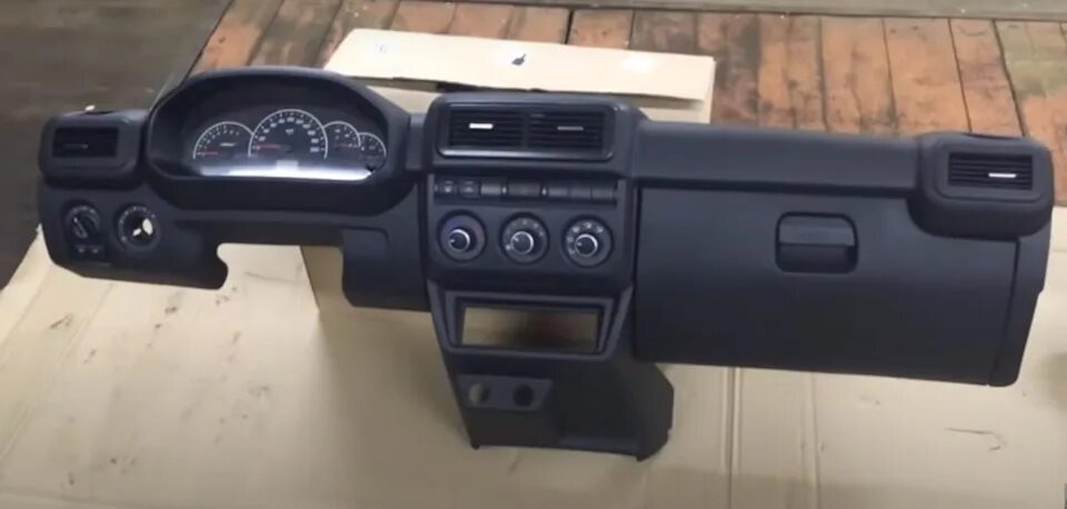 Нива торпеда фото Панель от Нивы Легенда в обычную 21213 - Lada 4x4 3D, 1,7 л, 2018 года тюнинг DR