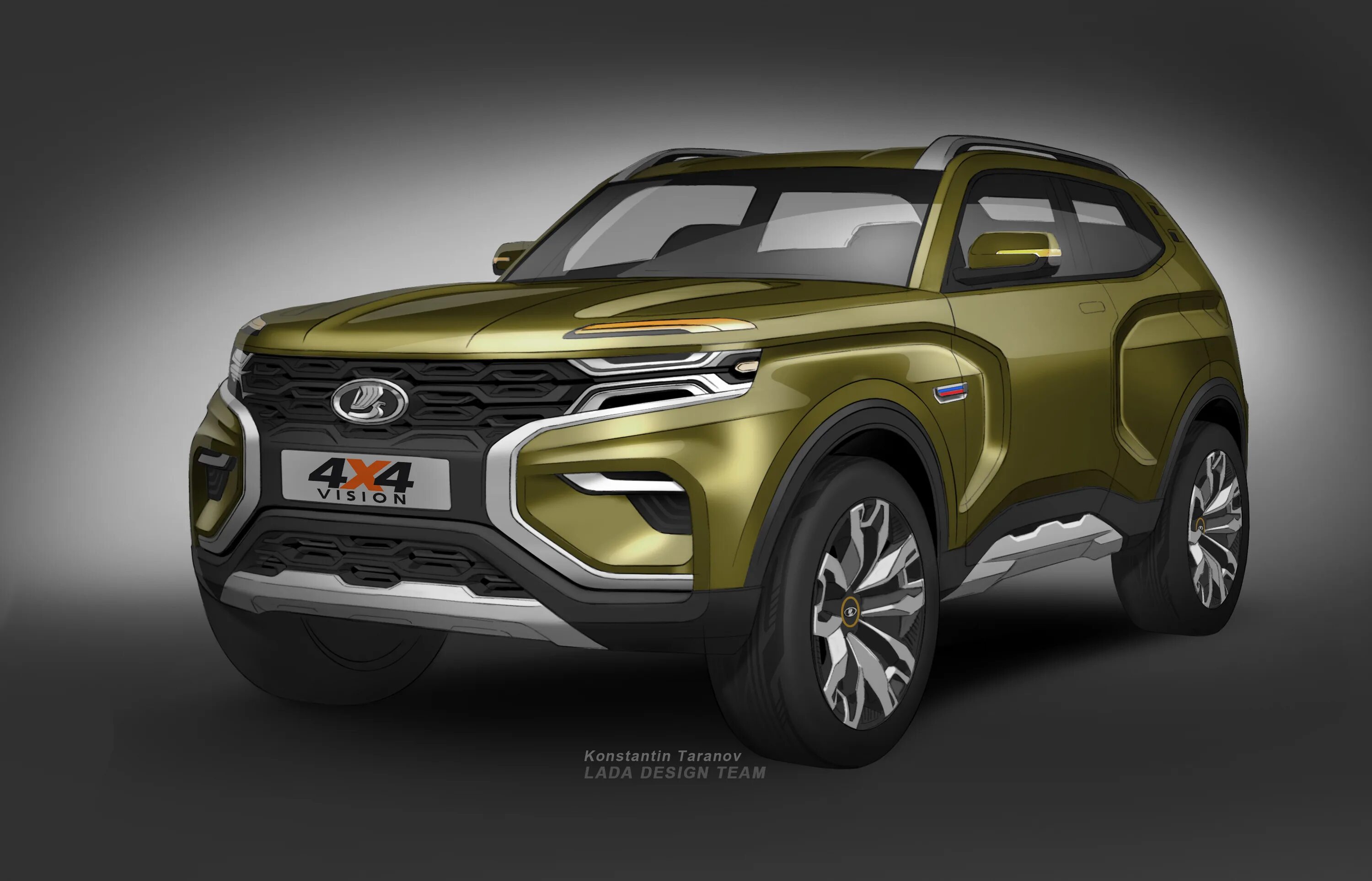 Нива травер цена новая фото L A D A Vision 4x4 :: Behance