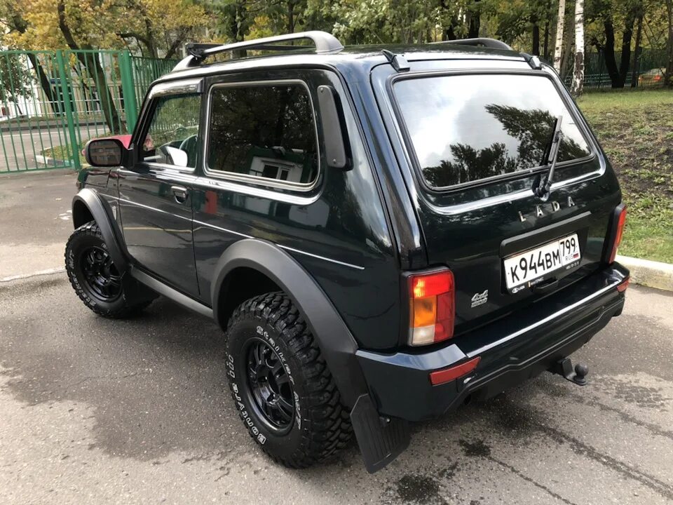 Нива тревел черная тюнинг Керамик про - Lada 4x4 3D, 1,7 л, 2017 года аксессуары DRIVE2