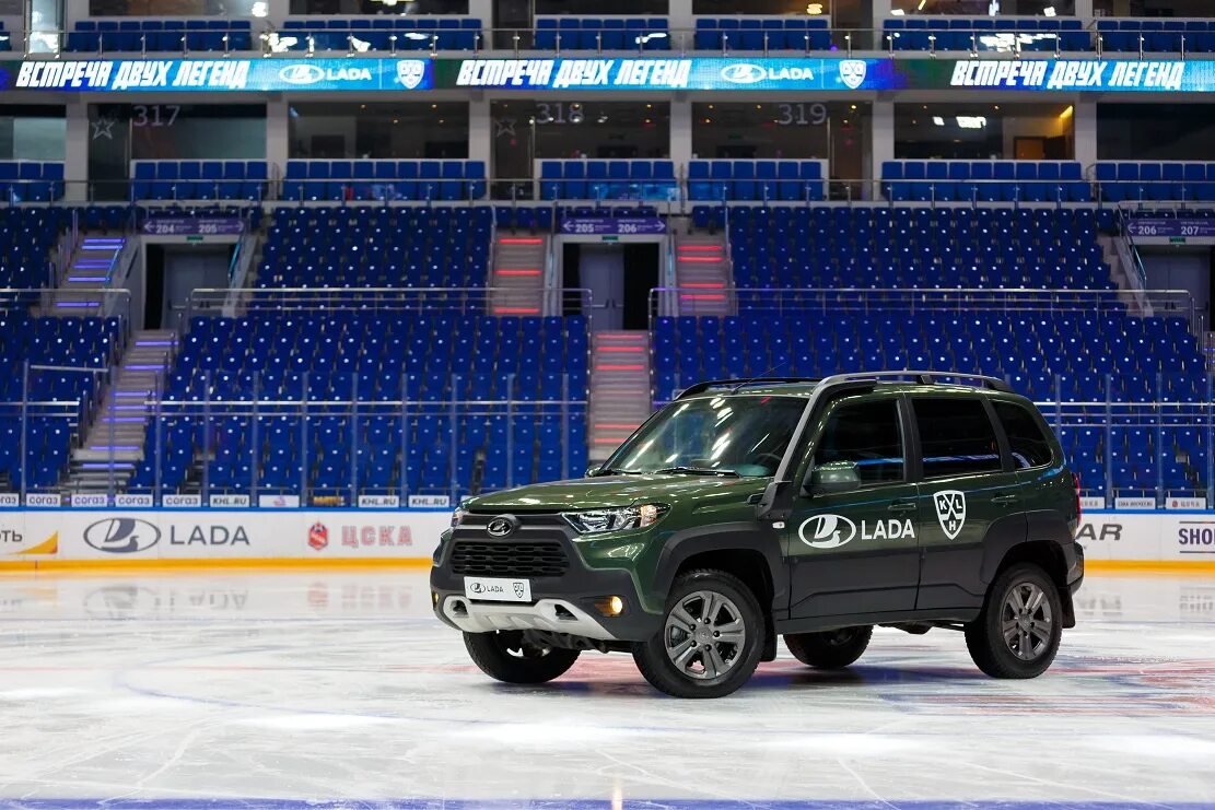 Нива тревел фото Стартовали продажи Lada Niva Travel для любителей хоккея - Российская газета