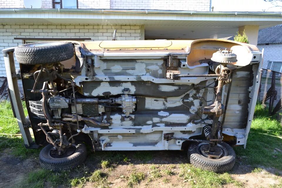 Нива тревел фото днище разборка Нивы - Lada 4x4 3D, 1,6 л, 1980 года своими руками DRIVE2