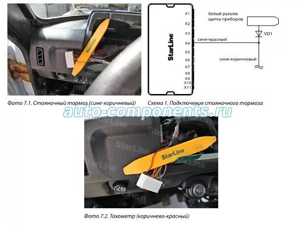 Нива тревел подключение сигнализации Нива 2121, 2131 Установка сигнализации Auto-Components.Ru