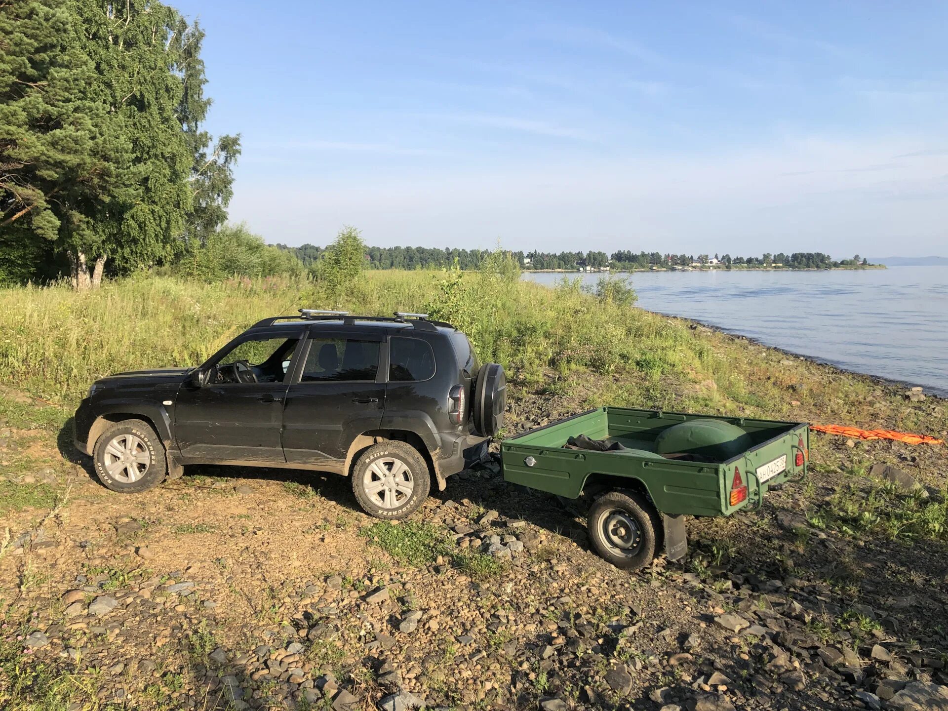 Нива тревел с прицепом фото Прицеп КМЗ 8.119 - Lada Niva Travel, 1,7 л, 2021 года другое DRIVE2