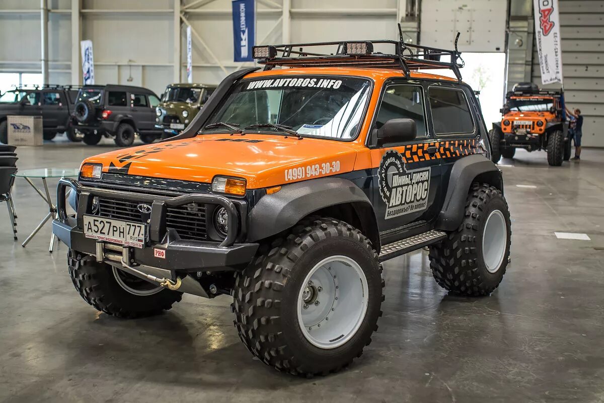 Нива тревел тюнинг для бездорожья Moscow Off-Road Show. Один день до старта. - DRIVE2