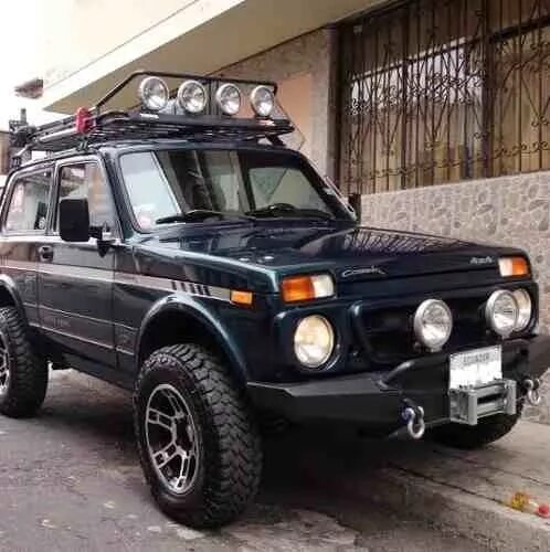 Нива тревел тюнинг для города фото lada niva tuning - H � ada � Googlom Lada niva, Geländewagen, Jeep