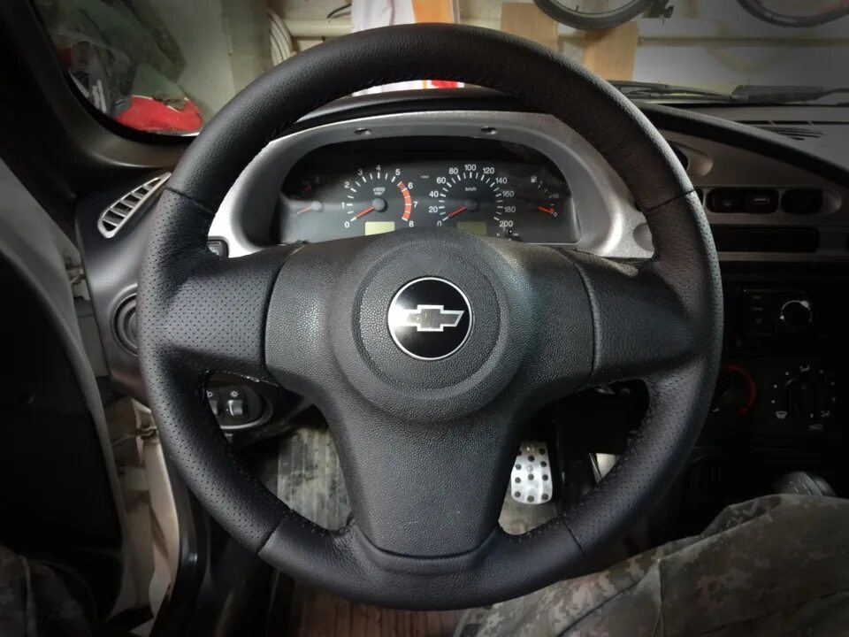 Нива тревел тюнинг руля Кожанный руль - Chevrolet Niva, 1,8 л, 2010 года стайлинг DRIVE2
