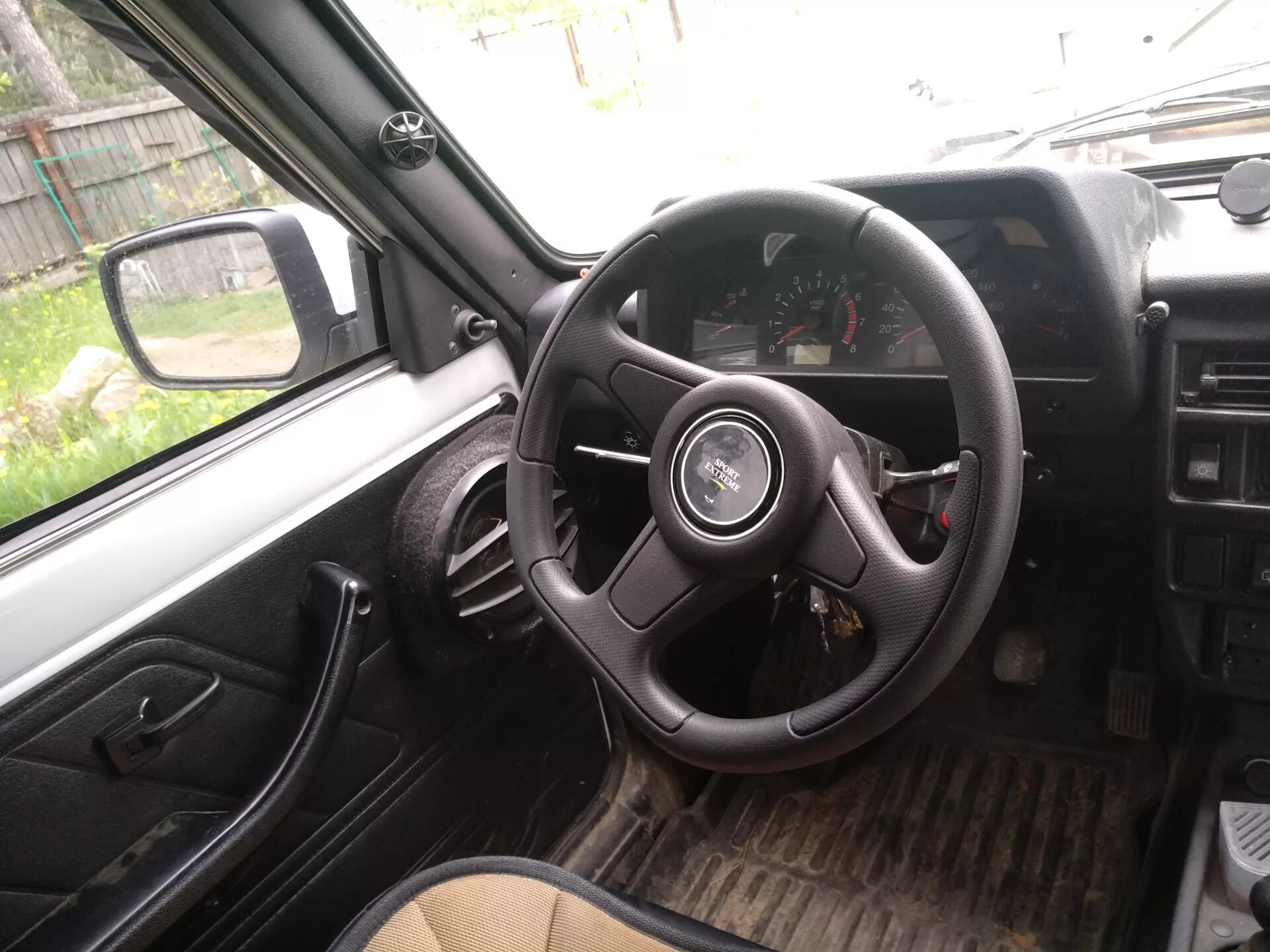 Нива тревел тюнинг руля Просто новый руль)) - Lada 4x4 3D, 1,7 л, 2010 года тюнинг DRIVE2