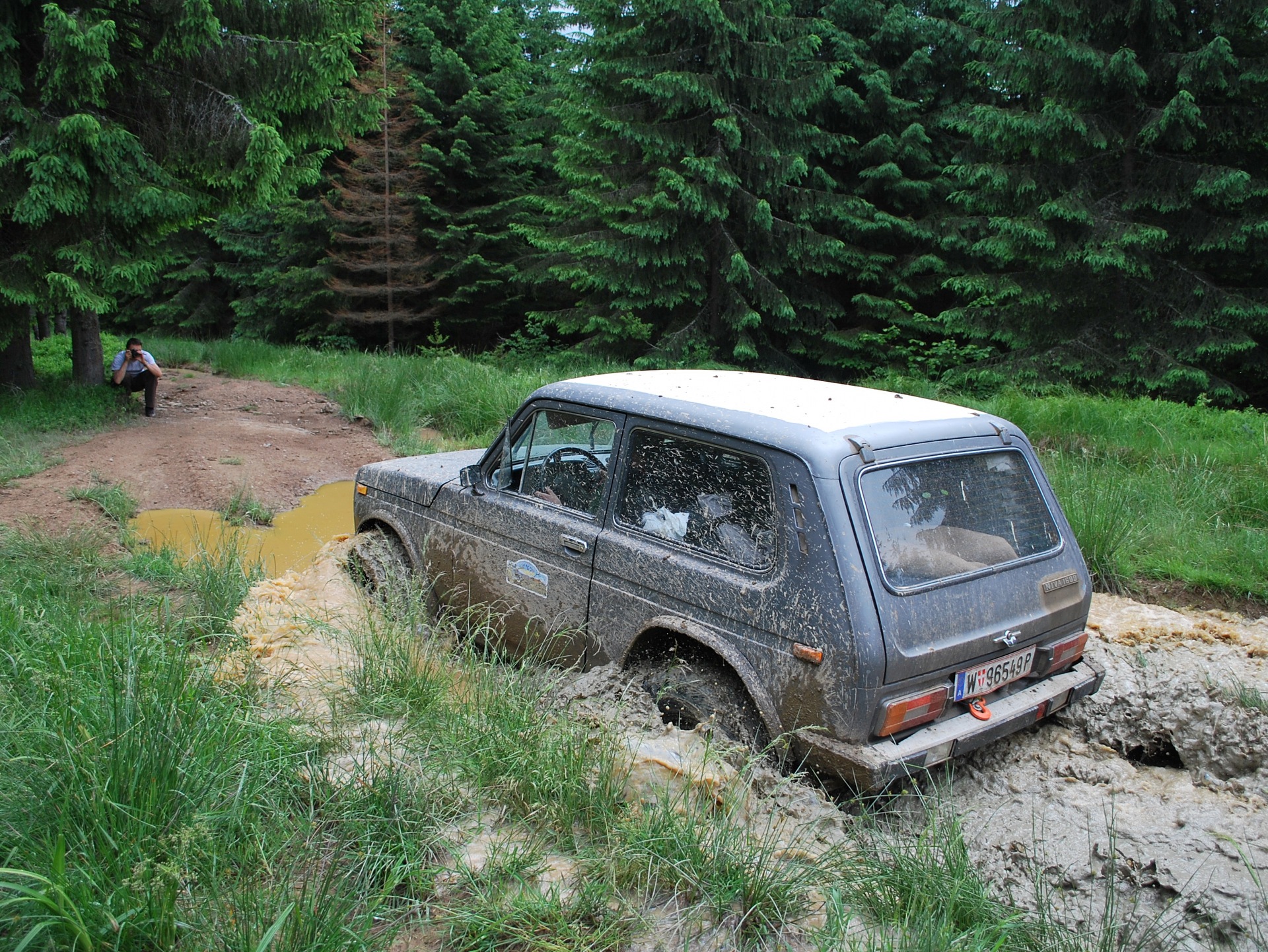 Нива трейл фото Нивы в Карпатах - Lada 4x4 3D, 1,6 л, 1985 года покатушки DRIVE2