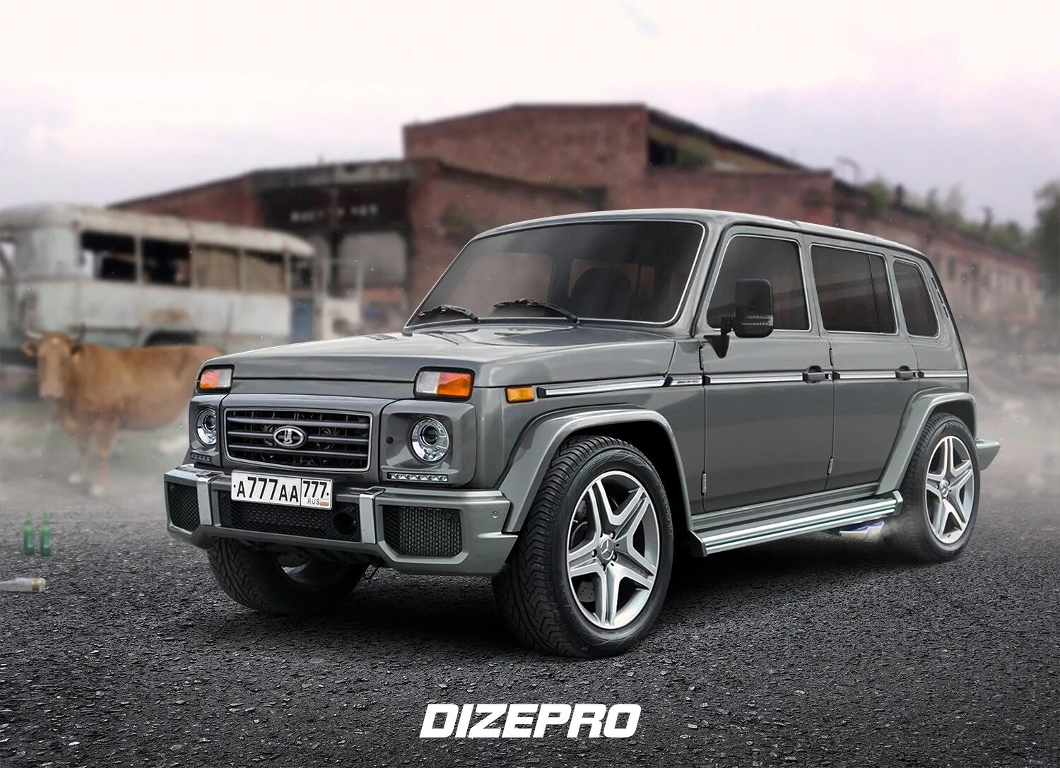 Нива тюнинг amg Niva AMG - DRIVE2