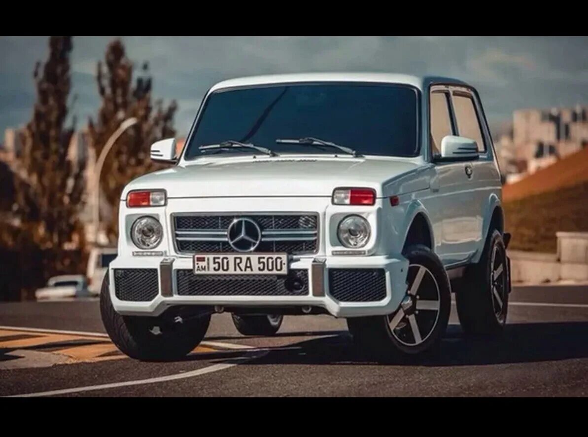 Нива тюнинг amg Нивы бывают разные. - DRIVE2